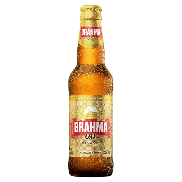 Cerveja Brahma Zero Álcool Long Neck 355ml | Biruli