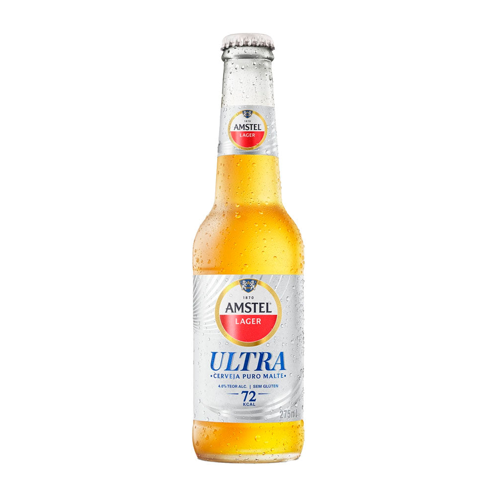 Cerveja Amstel Ultra Long Neck 275ml - Delivery de Bebidas em Cabo Frio - Biruli