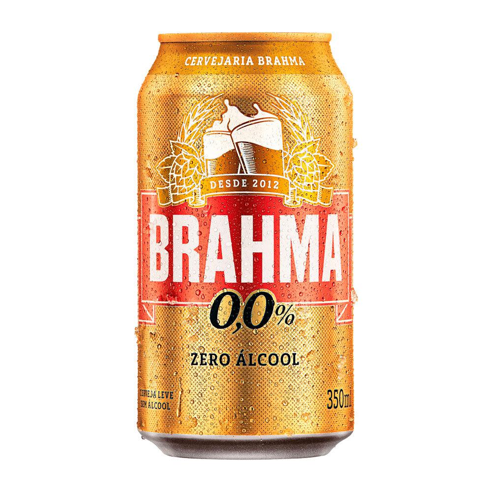 Cerveja Brahma Sem Álcool Lata 350ml - Delivery de Bebidas em Cabo Frio - Biruli