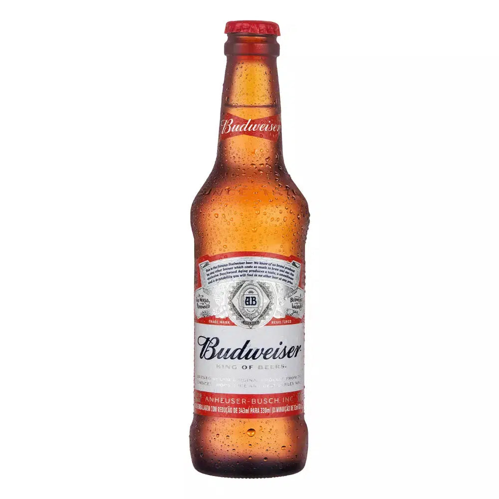 Cerveja Budweiser Long Neck 330ml - Delivery de Bebidas em Cabo Frio - Biruli