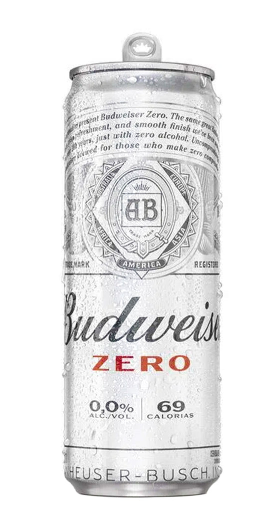 Cerveja Budweiser Zero Lata 350ml - Delivery de Bebidas em Cabo Frio - Biruli