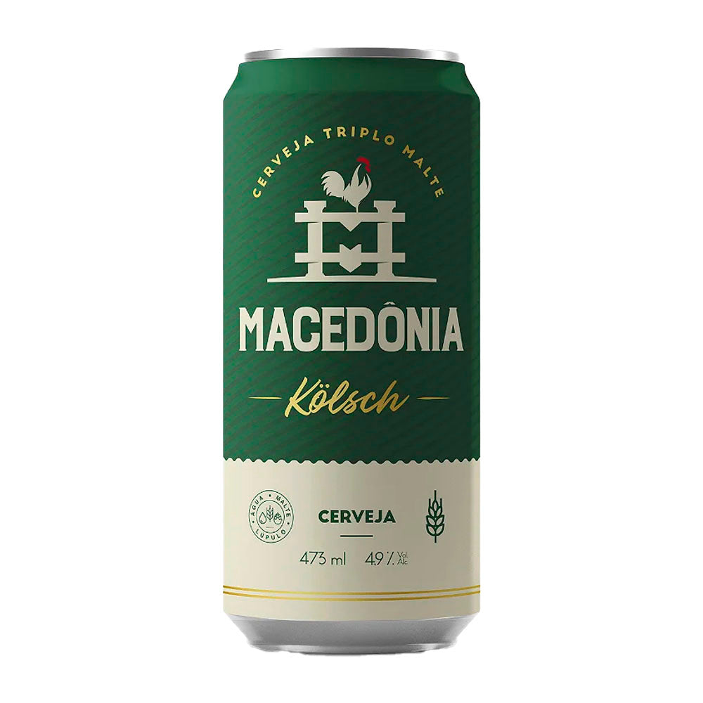 Cerveja Macedônia Kolsch Lata 473ml - Delivery de em Cabo Frio - Biruli