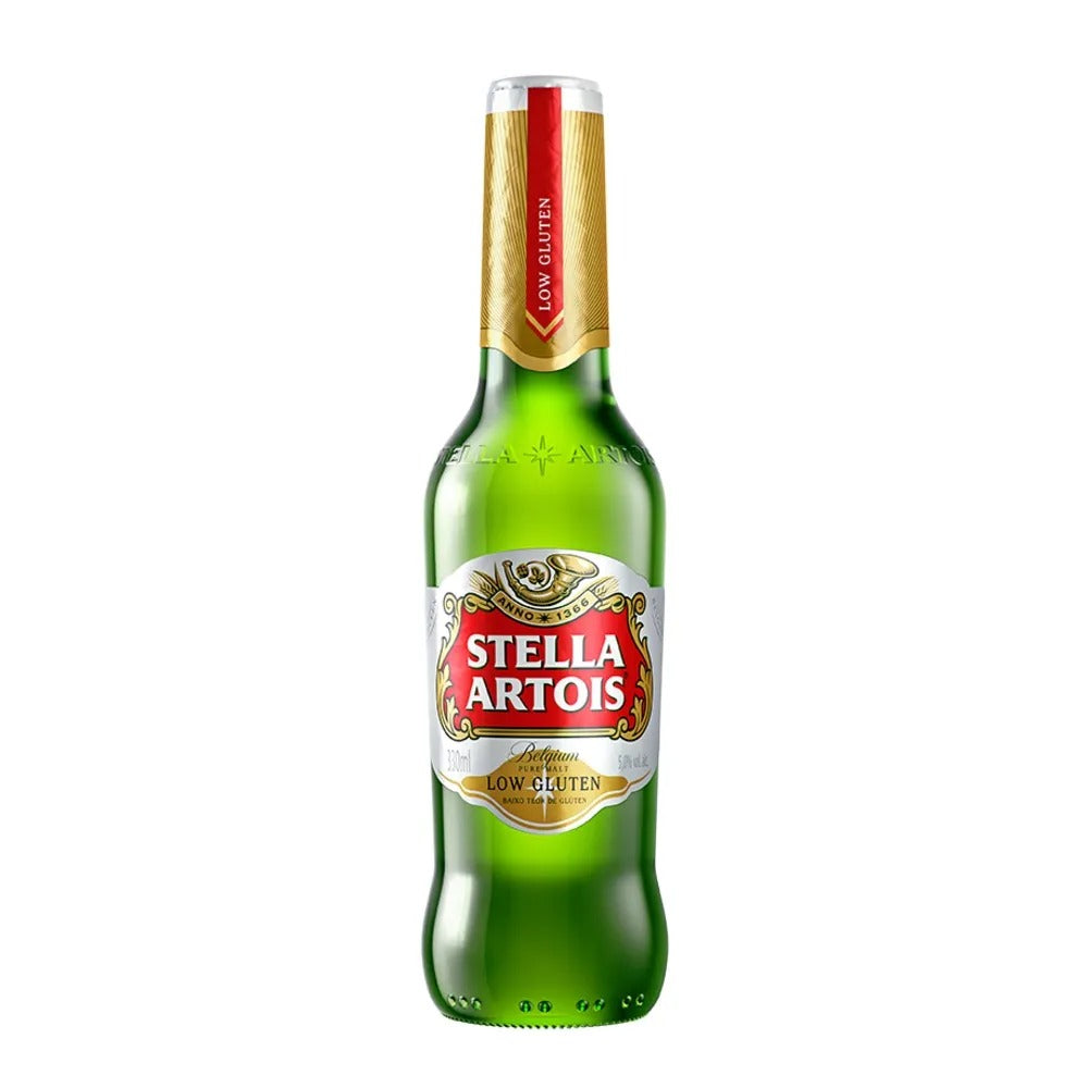 Cerveja Stella Artois Sem Glúten Long Neck 330ml - Delivery de Bebidas em Cabo Frio - Biruli