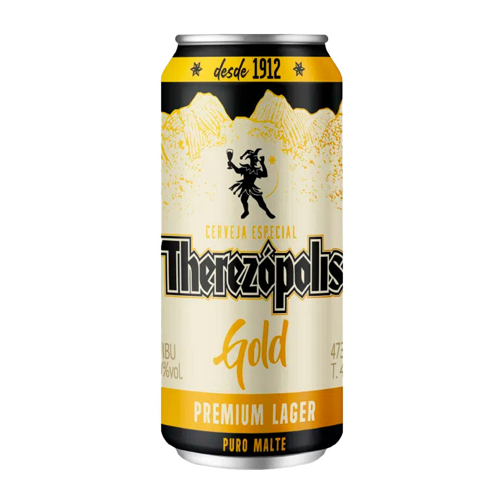 Cerveja Therezópolis Gold Lata 473ml - Delivery de Bebidas em Cabo Frio - Biruli