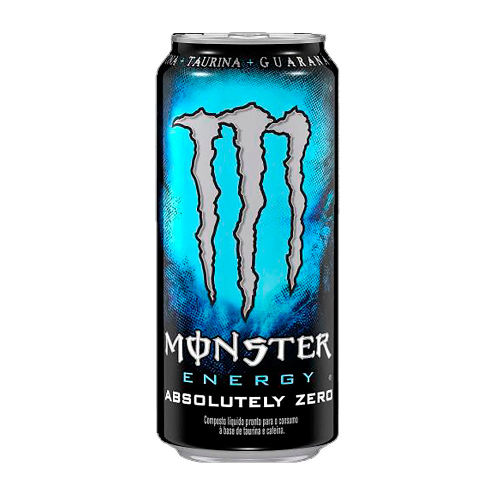 Energético Monster Energy Absolutely Zero 473ml - Delivery de Bebidas em Cabo Frio - Biruli
