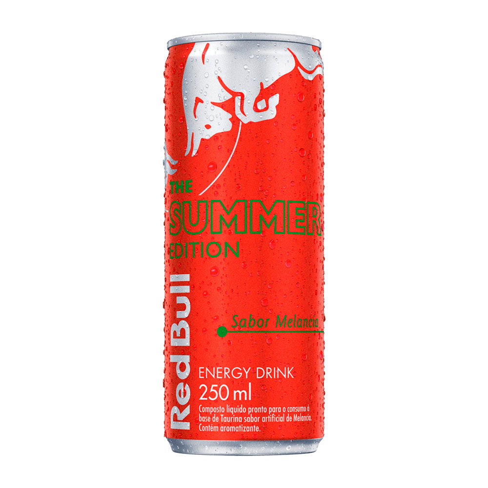 Energético Red Bull Energy Drink Summer Edition Melancia 250ml - Delivery de Bebidas em Cabo Frio - Biruli