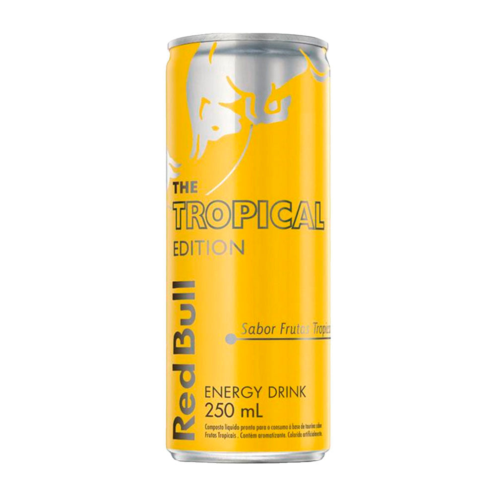 Energético Red Bull Energy Drink Tropical 250ml - Delivery de Bebidas em Cabo Frio - Biruli
