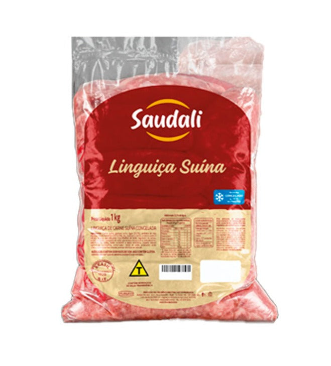 Linguiça Suína Saudali 1KG - Delivery de em Cabo Frio - Biruli