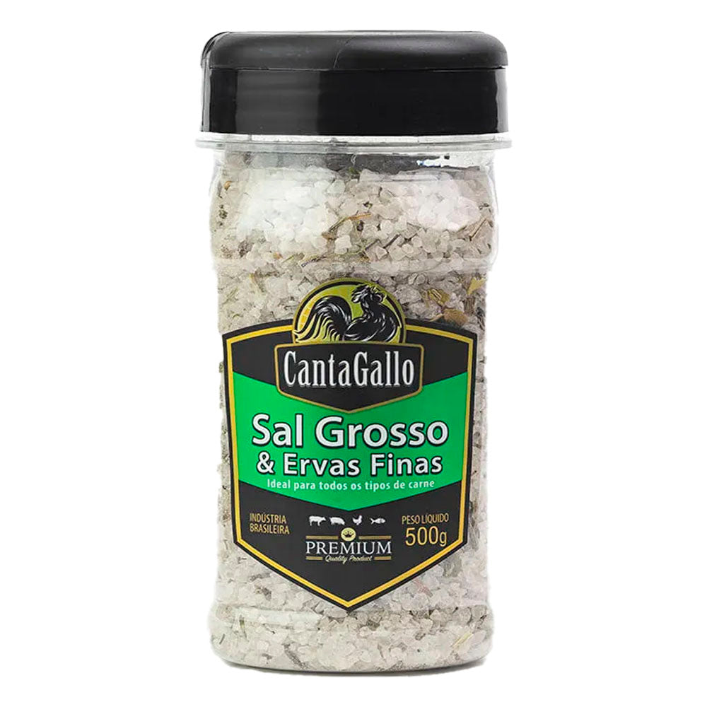 Sal Grosso com Ervas Finas 500g - Emporio Cantagalo - Delivery de Sal em Cabo Frio - Biruli