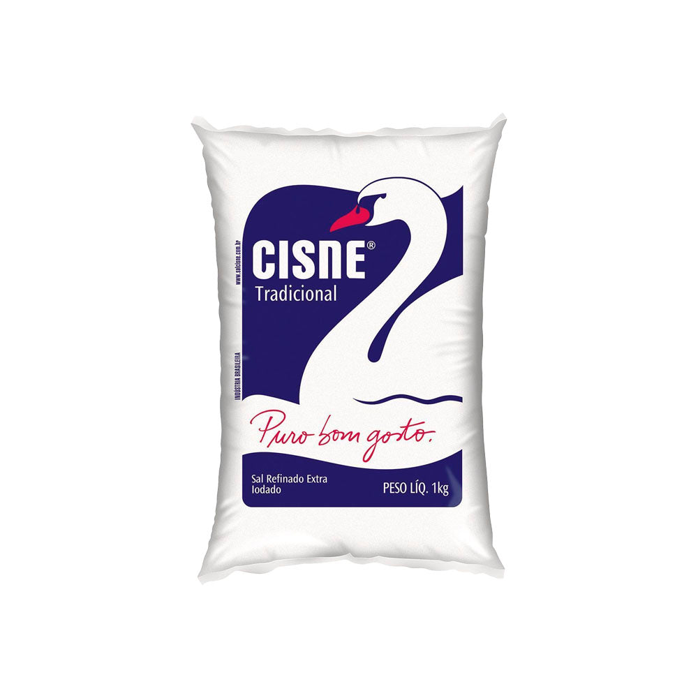 Sal Refinado Cisne 1kg - Delivery de Sal em Cabo Frio - Biruli