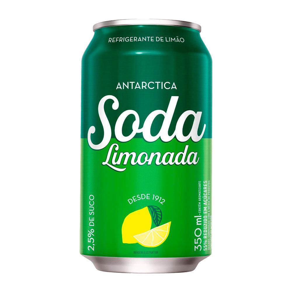 Soda Limonada Antarctica Lata 350ml - Delivery de Bebidas em Cabo Frio - Biruli