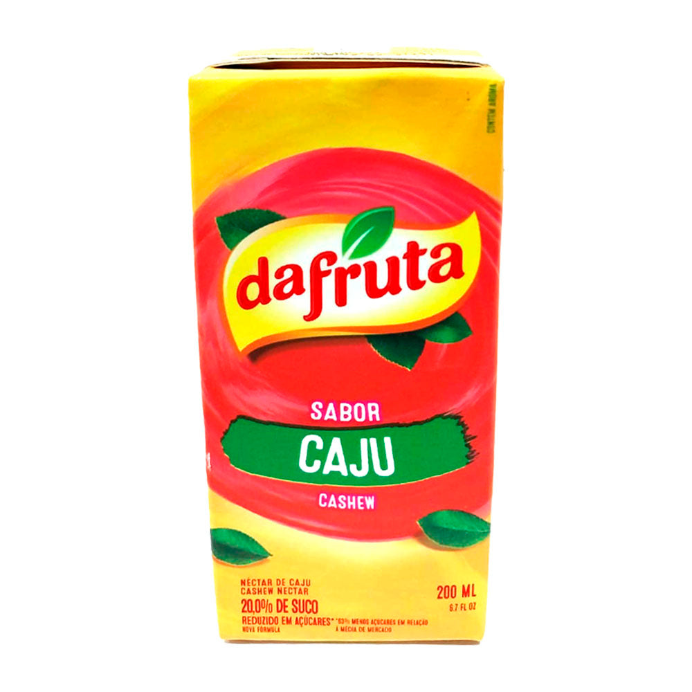 Suco de Caixinha Dafruta premium Caju 200ml - Delivery de Bebidas em Cabo Frio - Biruli