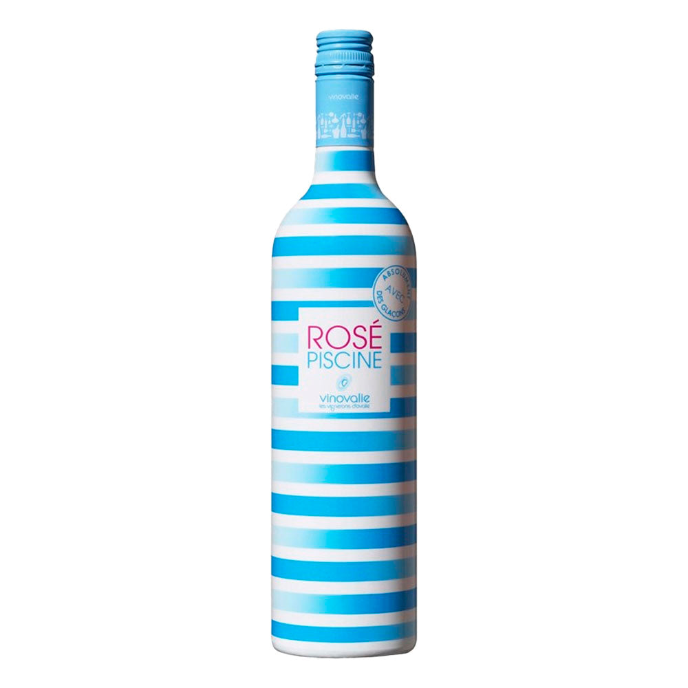 Vinho Rosé Piscine Stripes 750ml - Delivery de Bebidas em Cabo Frio - Biruli