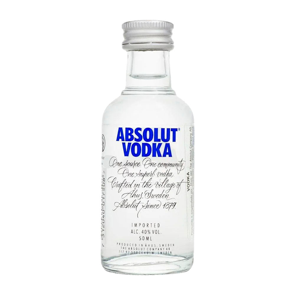 Vodka Absolut Natural 50ml - Delivery de Bebidas em Cabo Frio - Biruli