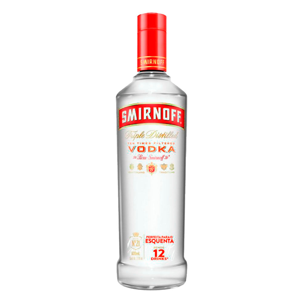Vodka Smirnoff Red 600ml - Delivery de Bebidas em Cabo Frio - Biruli