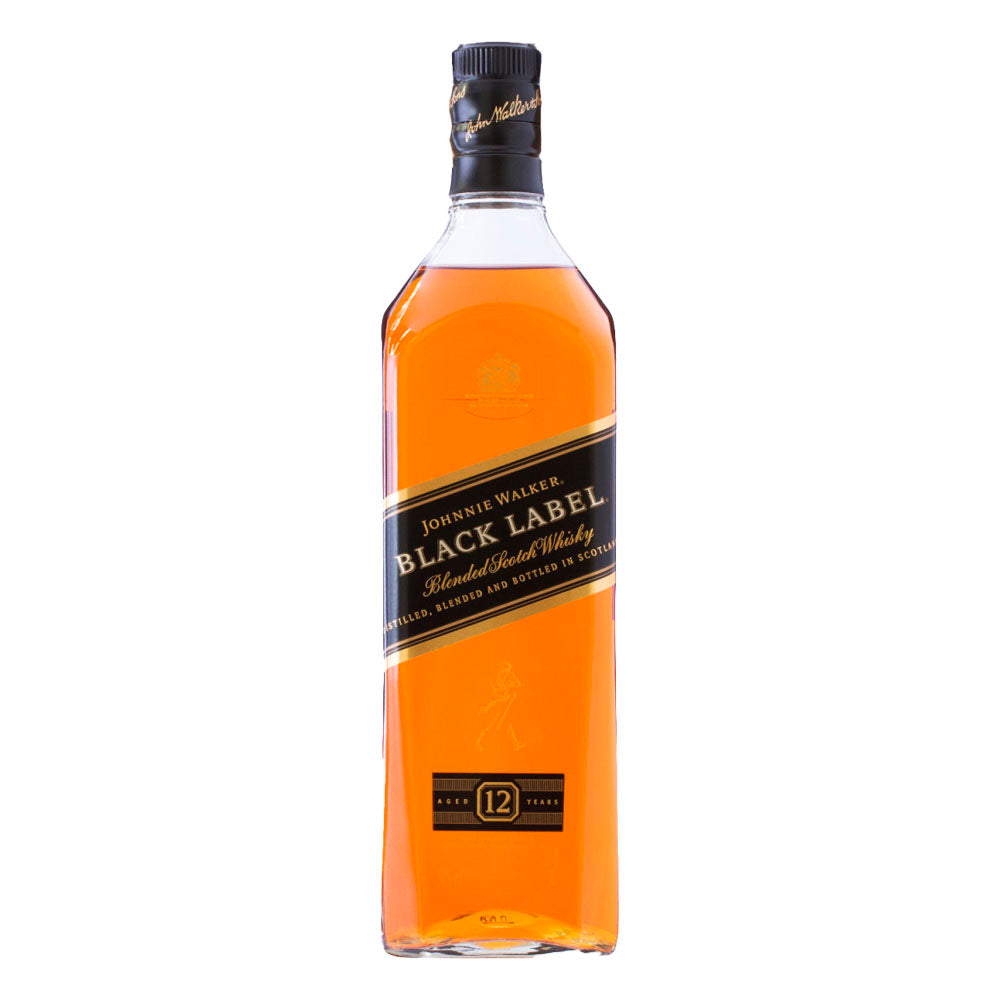 Whisky 12 Anos Johnnie Walker Black Label 1L - Delivery de em Cabo Frio - Biruli